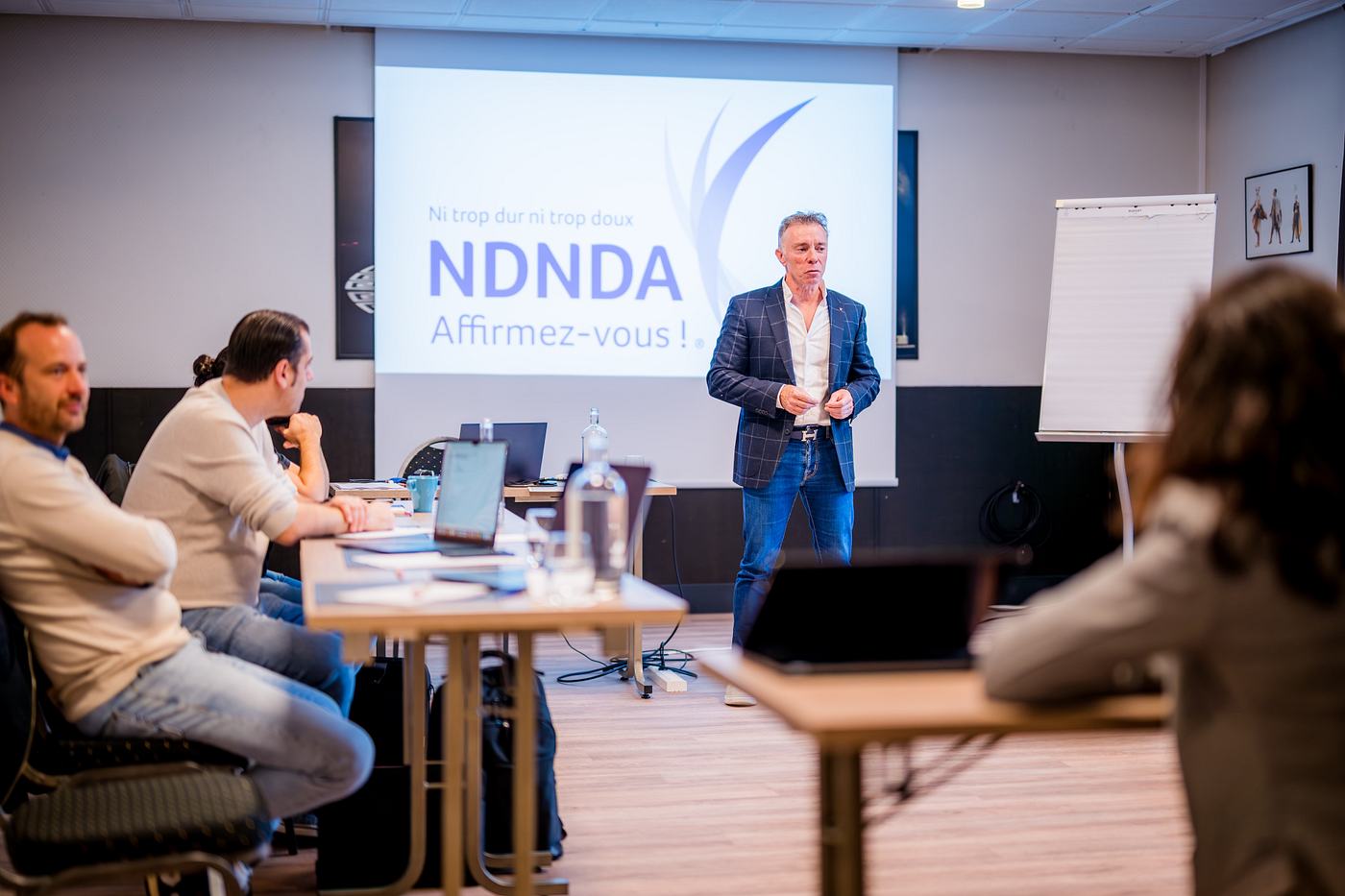 Travail en groupe pendant NDNDA